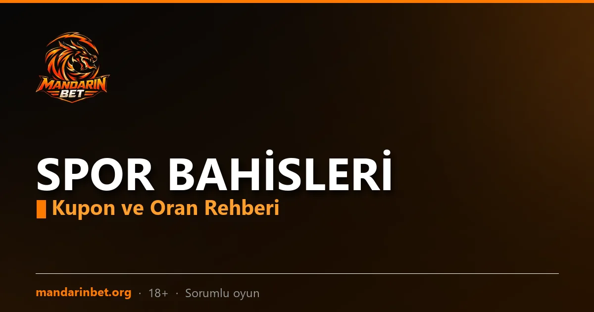 Mandarinbet spor bahisleri kupon görseli